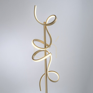CURLS 19031-60 sárgaréz 2xLED állólámpa small 8