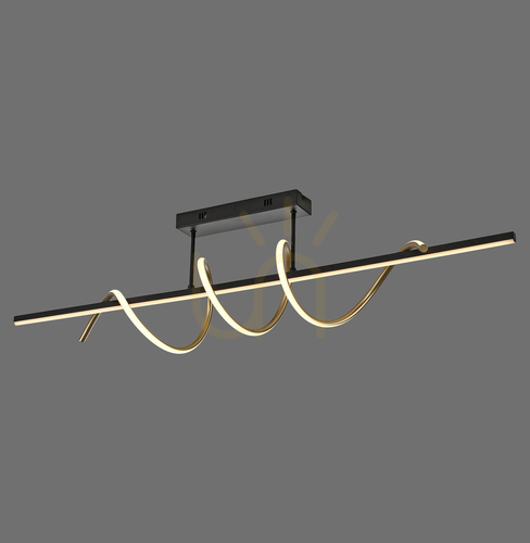 Jelölje be EMANDA Plafond 19112-68 sárgaréz 1xLED