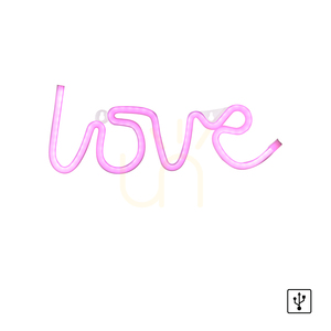 NEON-LOVE fali lámpa 85021-87 Rózsaszín 1xLED small 1