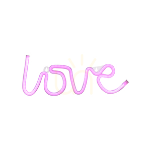 NEON-LOVE fali lámpa 85021-87 Rózsaszín 1xLED small 12