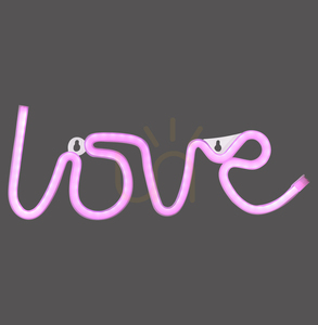 NEON-LOVE fali lámpa 85021-87 Rózsaszín 1xLED small 0