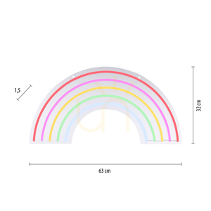 NEON-RAINBOW fali lámpa 85024-70 Multicolor 1xLED small 6
