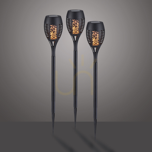 FACKEL-SOL kerti lámpa 19106-18-3 Fekete 1xLED. small 4