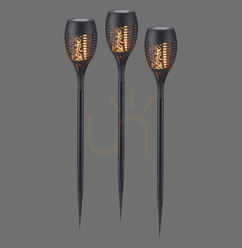 Jelölje be FACKEL-SOL kerti lámpa 19106-18-3 Fekete 1xLED.