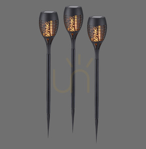 FACKEL-SOL kerti lámpa 19106-18-3 Fekete 1xLED. small 0