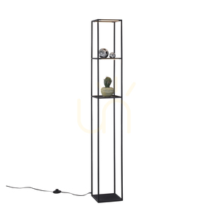 Paul Neuhaus CONNI 401-18 polcos állólámpa, fekete, 140 cm, 3000 K small 10