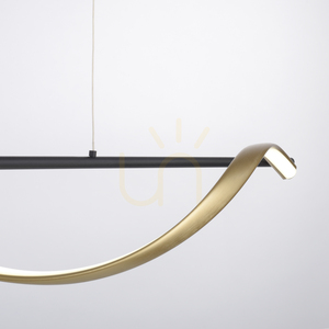 Q-SWING függőlámpa 2385-13 sárgaréz 1xLED small 10