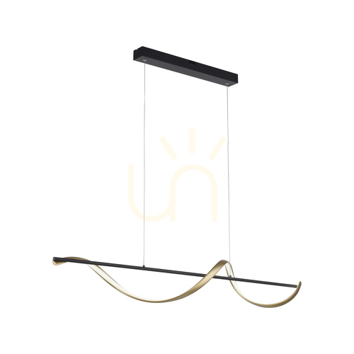 Jelölje be Q-SWING függőlámpa 2385-13 sárgaréz 1xLED