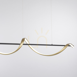 Q-SWING függőlámpa 2385-13 sárgaréz 1xLED small 9