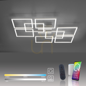 Plafond Q-INIGO 6015-55 Silver 8xLED ezüst small 11
