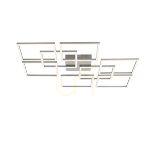 Plafond Q-INIGO 6015-55 Silver 8xLED ezüst small 12