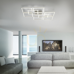 Plafond Q-INIGO 6015-55 Silver 8xLED ezüst small 2
