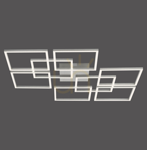 Plafond Q-INIGO 6015-55 Silver 8xLED ezüst small 0