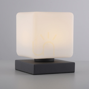 DADOA asztali lámpa 4036-13 antracit 1xLED small 8