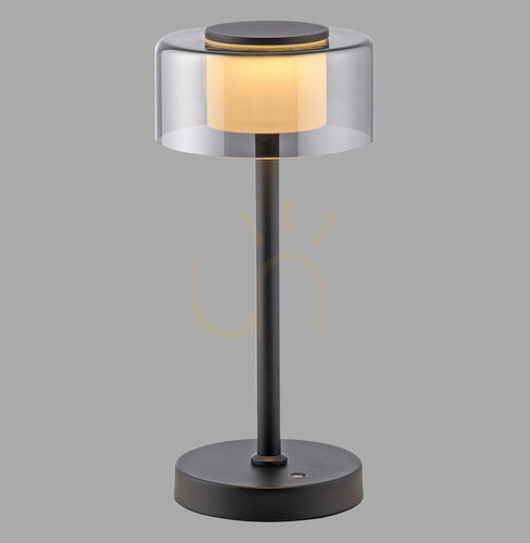 Jelölje be RIKA akkumulátoros asztali lámpa 4111-18 fekete LED