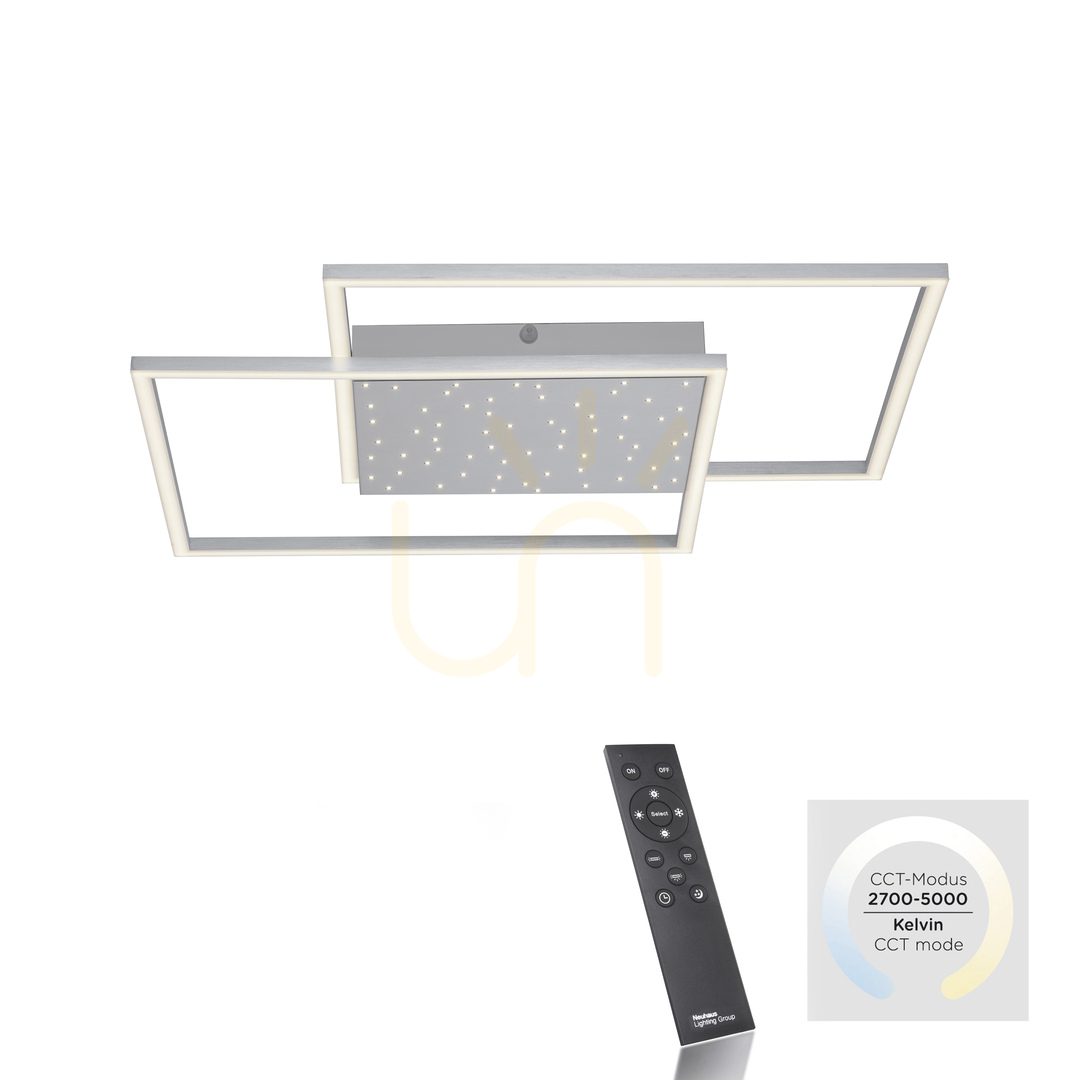 Kilátás Plafond YUKI 6024-55 Ezüst 3xLED Plafond YUKI 6024-55 Ezüst 3xLED