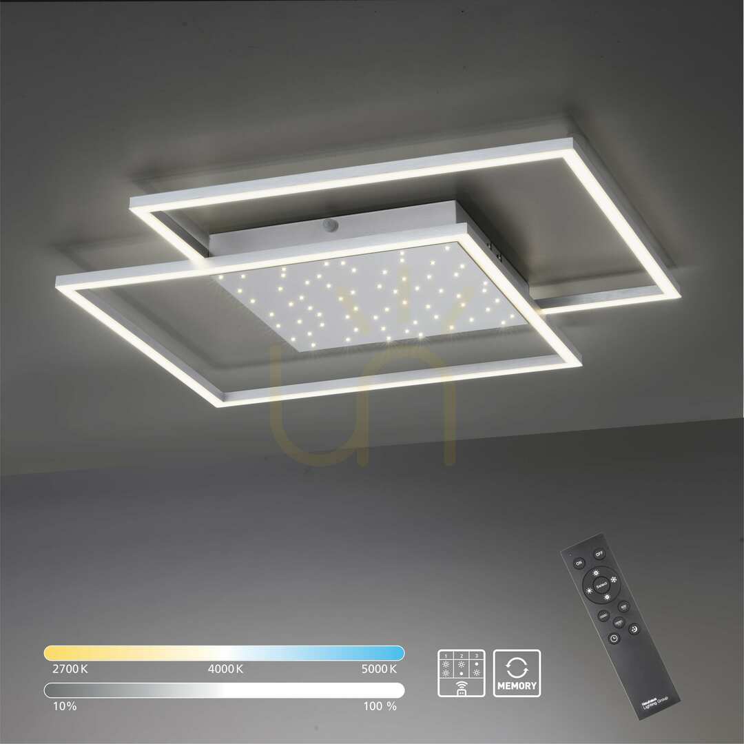 Kilátás Plafond YUKI 6024-55 Ezüst 3xLED Plafond YUKI 6024-55 Ezüst 3xLED