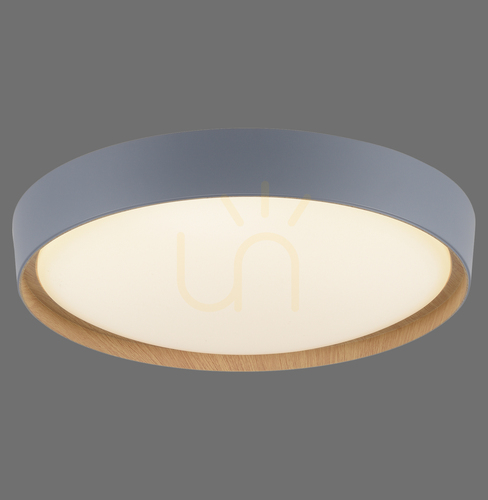 Jelölje be Plafond Q-EMILIA 6118-15 Szürke 1xLED