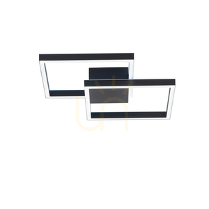 Plafond Q-MARKO 6144-18 fekete 2xLED 14 Plafond Q-MARKO 6144-18 fekete 2xLED small 14