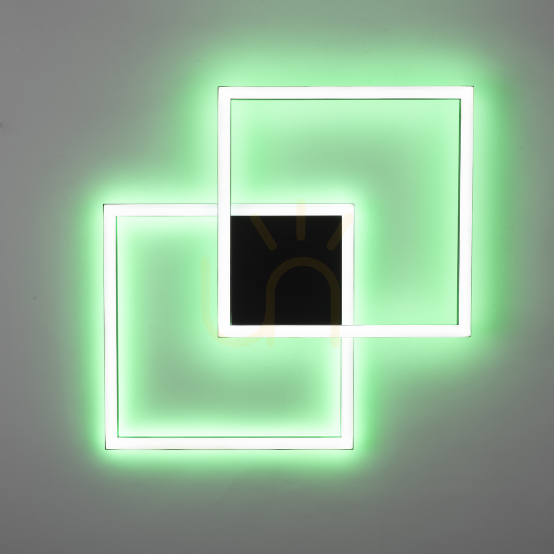 Előadás Plafond Q-MARKO 6144-18 fekete 2xLED Plafond Q-MARKO 6144-18 fekete 2xLED