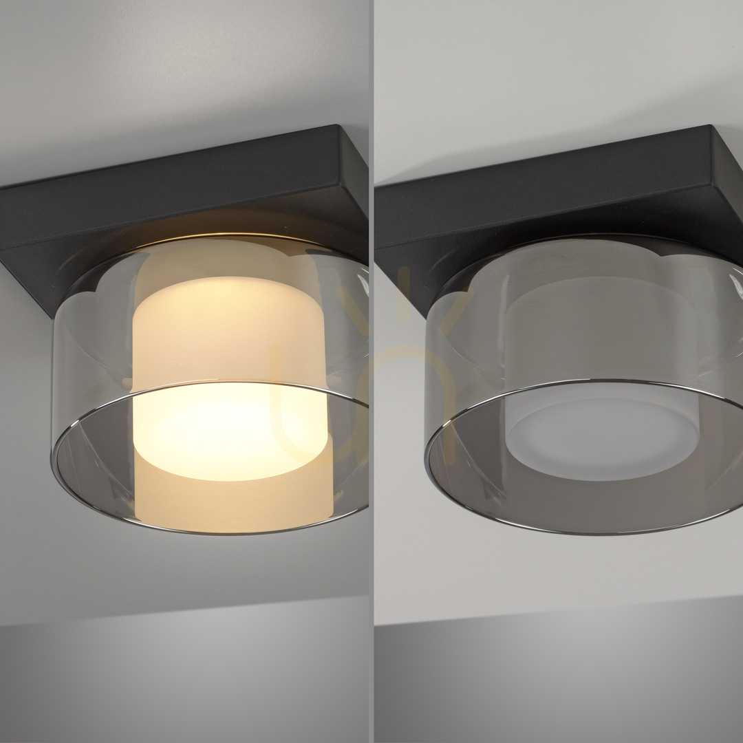 Előnézet Plafond RIKA 6162-18 fekete 1xLED Plafond RIKA 6162-18 fekete 1xLED