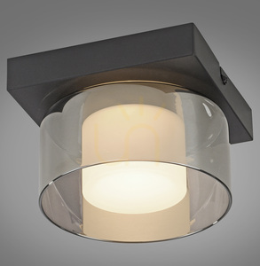 Plafond RIKA 6162-18 fekete 1xLED 0 Plafond RIKA 6162-18 fekete 1xLED small 0
