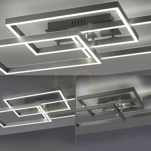 Plafond PAAN 6232-55 Ezüst 2xLED 12 Plafond PAAN 6232-55 Ezüst 2xLED small 12