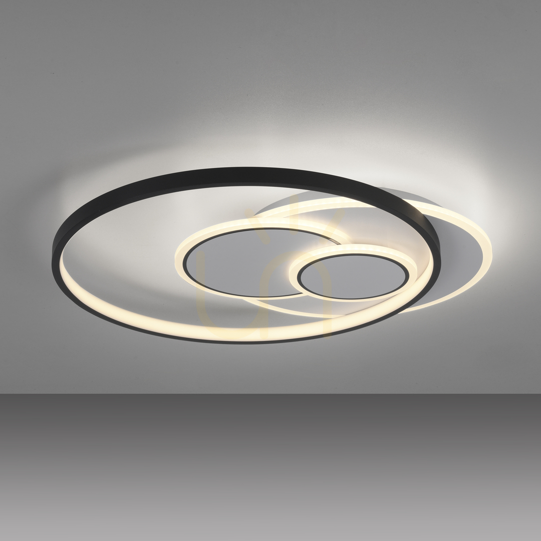 Kilátás Plafond MAILAK 6392-16 fekete 4xLED Plafond MAILAK 6392-16 fekete 4xLED
