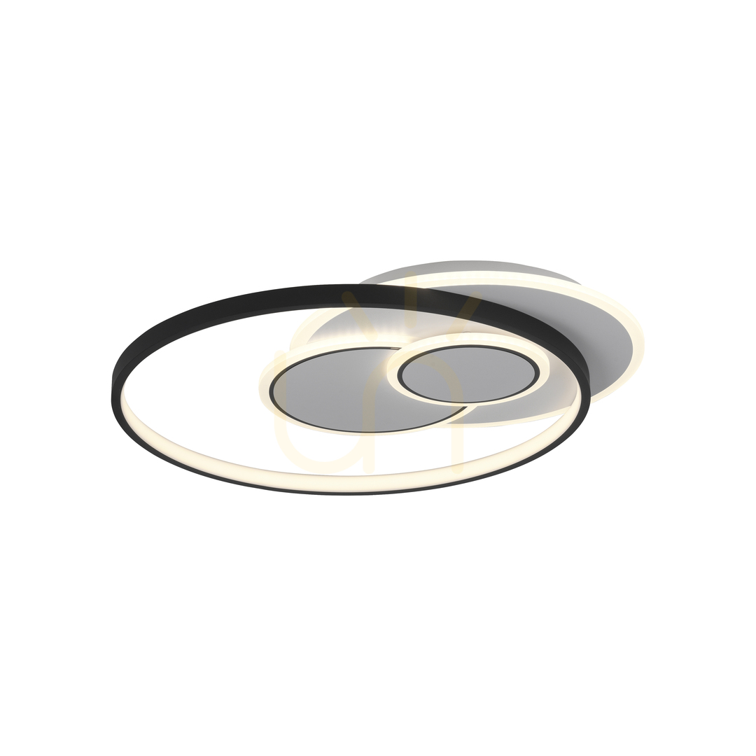 Előnézet Plafond MAILAK 6392-16 fekete 4xLED Plafond MAILAK 6392-16 fekete 4xLED