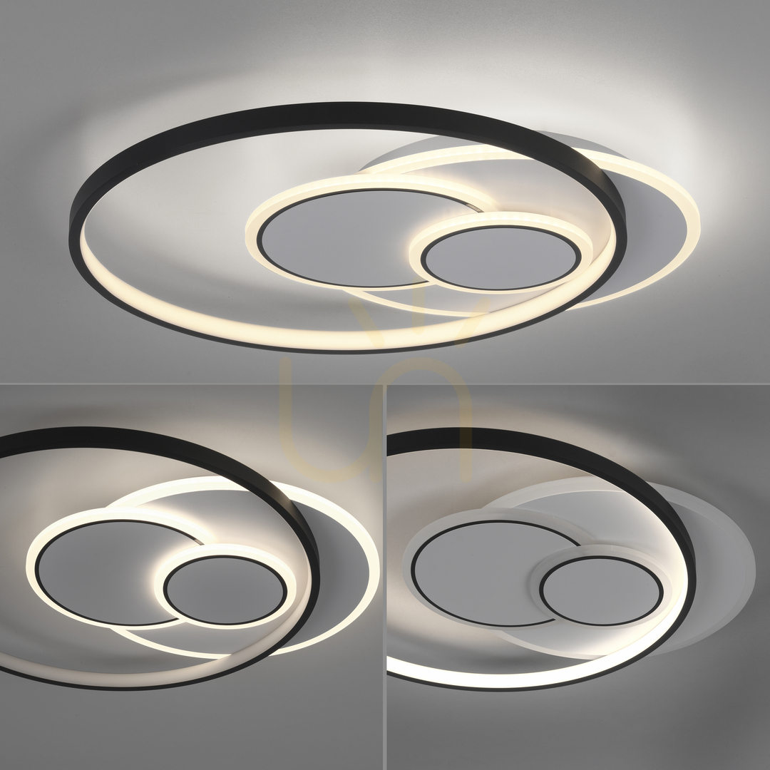 Kilátás Plafond MAILAK 6392-16 fekete 4xLED Plafond MAILAK 6392-16 fekete 4xLED