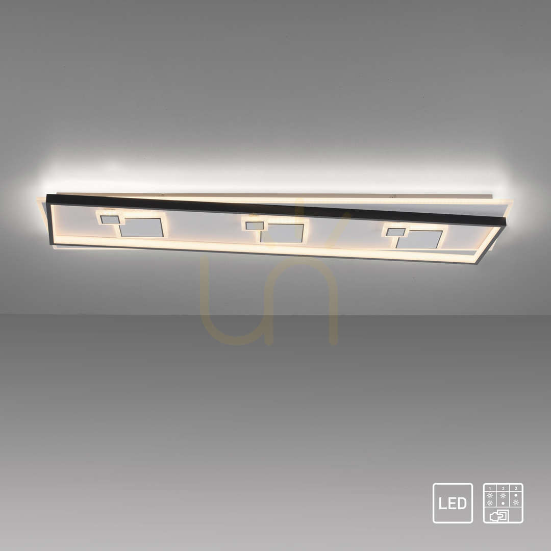 Előnézet Plafond MAILAK 6391-16 fekete 8xLED Plafond MAILAK 6391-16 fekete 8xLED