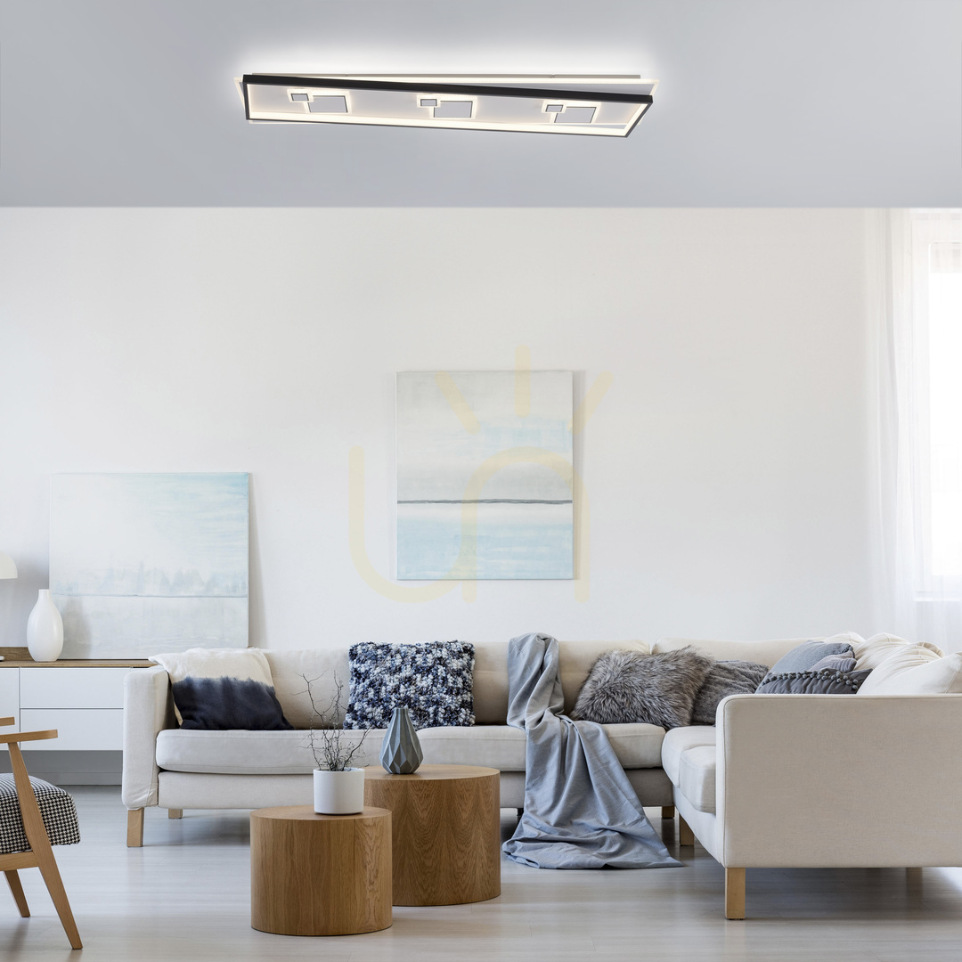 Előnézet Plafond MAILAK 6391-16 fekete 8xLED Plafond MAILAK 6391-16 fekete 8xLED