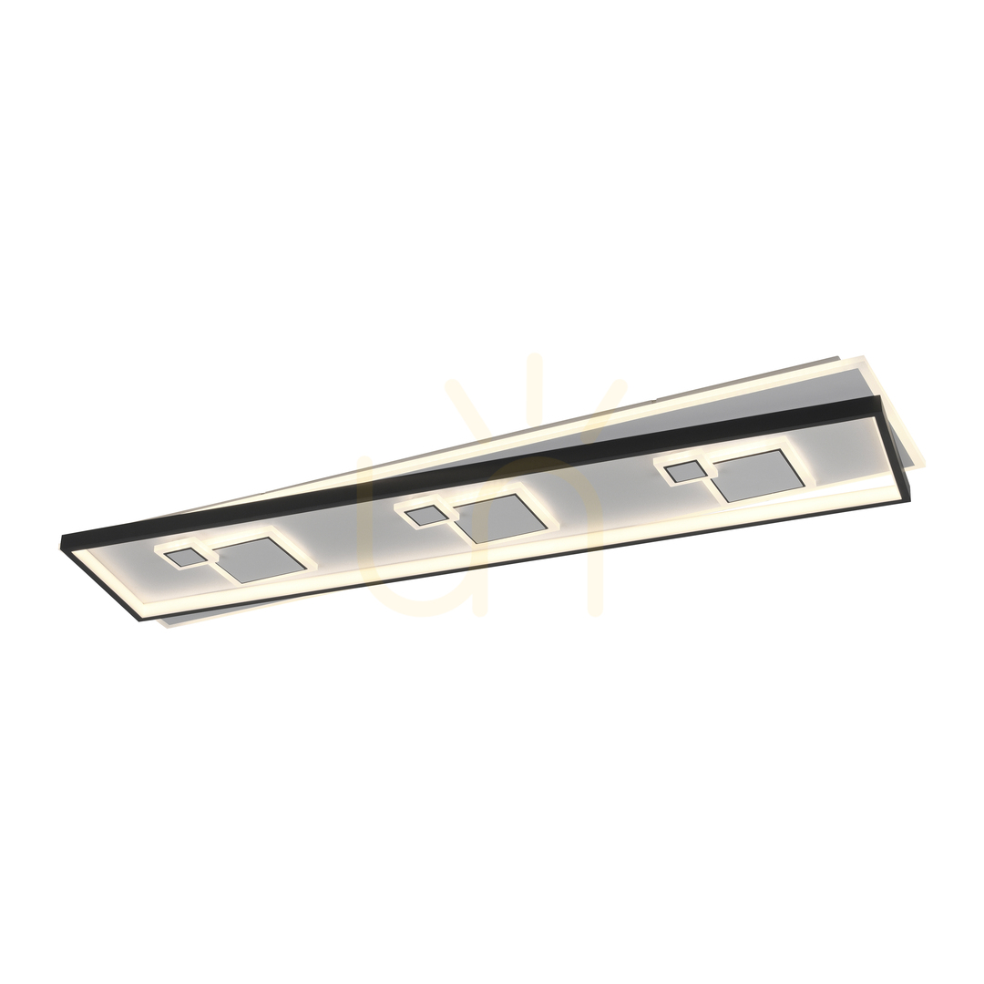 Előnézet Plafond MAILAK 6391-16 fekete 8xLED Plafond MAILAK 6391-16 fekete 8xLED