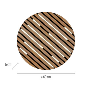 Fali lámpa Q-AKUSTIK 6421-79 fa 1xLED small 8