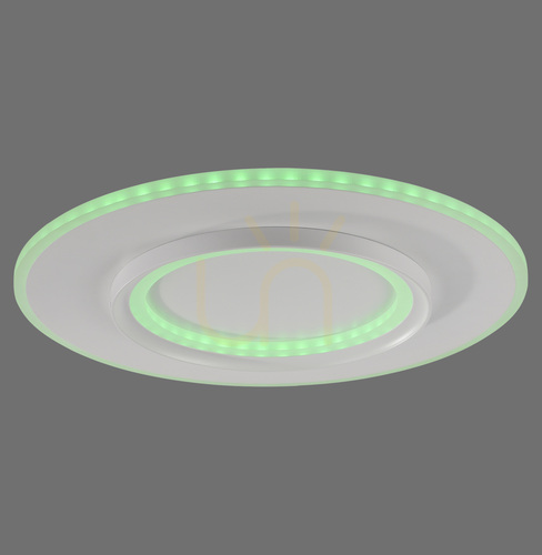 Jelölje be LED mennyezeti lámpa Q-KALINA 6503-16 fehér Ø50 cm 41 W RGB + CCT 2700-5000 K