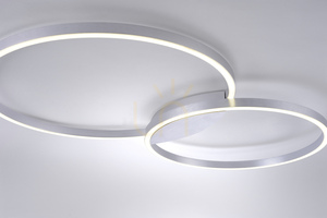 Paul Neuhaus Q-KATE 6589-95 LED mennyezeti lámpa, acélszínű, 96,4 cm, 42 W small 10