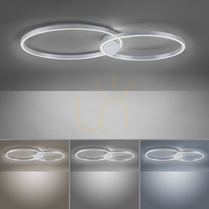 Paul Neuhaus Q-KATE 6589-95 LED mennyezeti lámpa, acélszínű, 96,4 cm, 42 W small 4