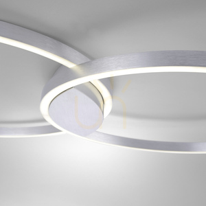 Paul Neuhaus Q-KATE 6589-95 LED mennyezeti lámpa, acélszínű, 96,4 cm, 42 W small 8