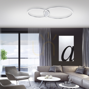 Q-KATE Plafond 6590-95 Silver 2xLED ezüst 11 Q-KATE Plafond 6590-95 Silver 2xLED ezüst small 11