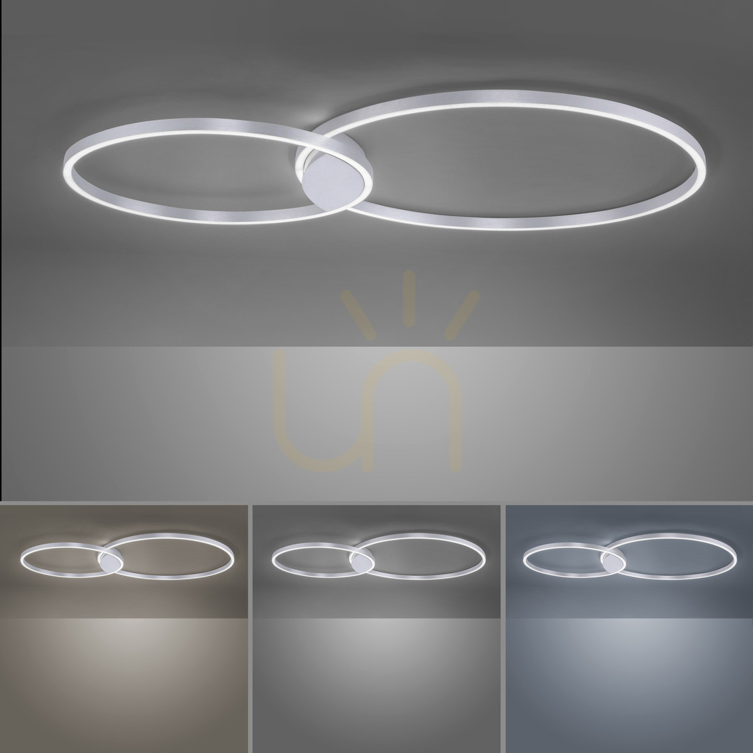 Előadás Q-KATE Plafond 6590-95 Silver 2xLED ezüst Q-KATE Plafond 6590-95 Silver 2xLED ezüst