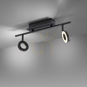 Paul Neuhaus SILEDA 6781-13 mennyezeti spotlámpa antracit 2xLED small 10
