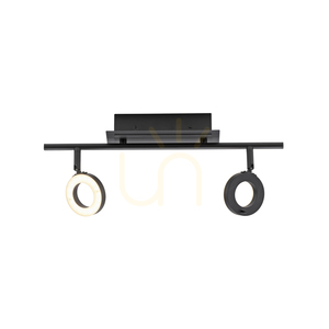 Paul Neuhaus SILEDA 6781-13 mennyezeti spotlámpa antracit 2xLED small 11