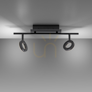 Paul Neuhaus SILEDA 6781-13 mennyezeti spotlámpa antracit 2xLED small 5