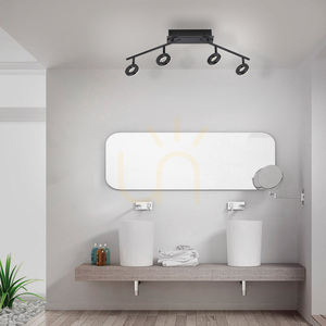 SILEDA Plafond 6786-13 fekete 4xLED small 10