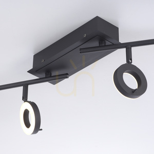 SILEDA Plafond 6786-13 fekete 4xLED small 9