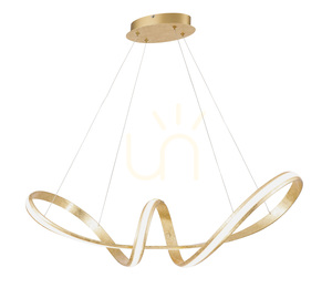 MELINDA 8292-12 LED függeszték, arany, 91 × 35 cm, 45 W, 5400 lm, 3000 K, Simply Dim small 10