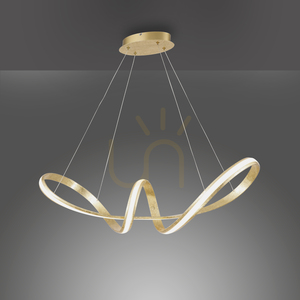 MELINDA 8292-12 LED függeszték, arany, 91 × 35 cm, 45 W, 5400 lm, 3000 K, Simply Dim small 4