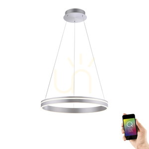Q-VITO függőlámpa 8411-55 ezüst 1xLED small 10