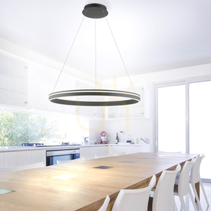Q-VITO 8412-13 LED függeszték, antracit, Ø 79,4 cm, 65 W, 7000 lm, CCT 2700–5000 K, távirányító, ZigBee small 2