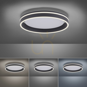 Q-VITO 8414-13 LED mennyezeti lámpa 40 cm 33 W 2700–5000 K ZigBee antracit small 4